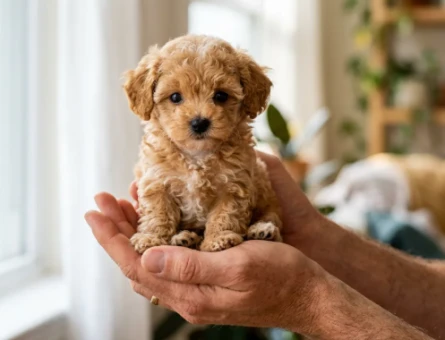 Apricot Maltipoo Yavru – Sevimli ve Oyuncu - 8208