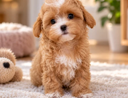 Cream Maltipoo Yavru – Tatlı ve Sosyal Karakter - 8210
