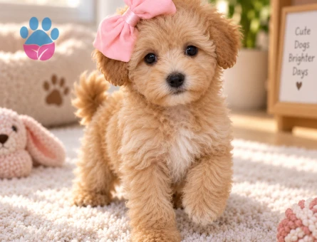 Sevimli Maltipoo Yavru – Teddy Görünümlü - 8213 - Görsel 3