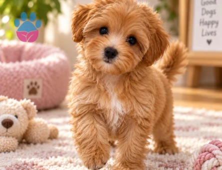 Yavru Maltipoo – Minik Patiler Yeni Yuvasını Arıyor - 8216 - Görsel 3