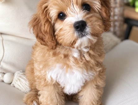 Maltipoo Yavru Sevimli Minik Pati - 8247