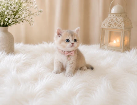 British Shorthair Ay12 Nadir Renk Dişi Yavrumuz - 4553