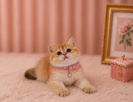 Işıldayan Güzellik British Shorthair Golden Dişi - 4554
