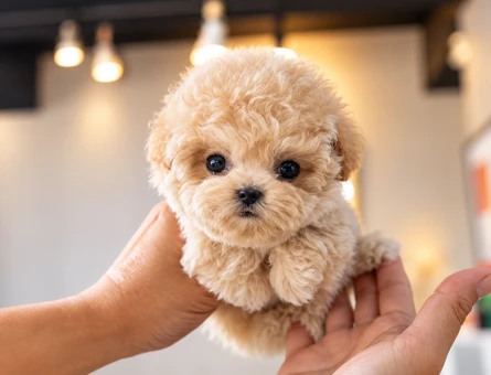 İstanbul’da Sevimli Toy Poodle Yavrumuz Apricot - 8291