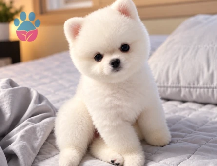 Ayıcık Surat Pomeranian Boo Yavrumuz – Mikroçipli ve Aşılı - 8293