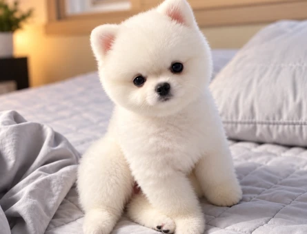 Ayıcık Surat Pomeranian Boo Yavrumuz – Mikroçipli ve Aşılı - 8293