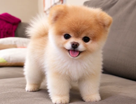 Pofuduk Pomeranian Boo Yavru – Belgeleri ve Aşıları Hazır - 8302