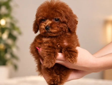 Mikroçipli ve Pasaportlu Toy Poodle Yavrumuz - 8312