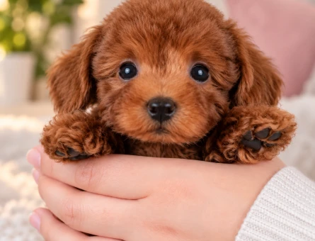 Teddy Surat Toy Poodle – Mikroçipli ve Pasaportlu - 8314