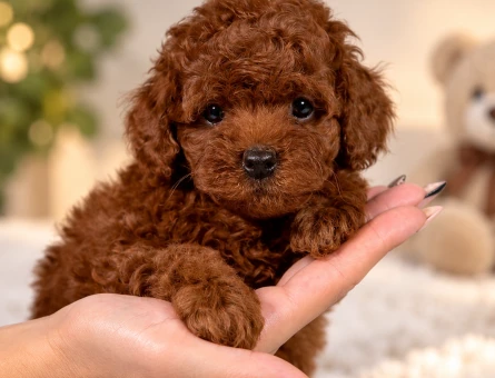 Minik Toy Poodle Yavru – Pasaportlu ve Mikroçipli - 8316