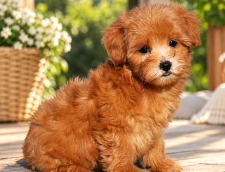 Cream Maltipoo Yavrumuz Yeni Yuvasına Hazır - 8394