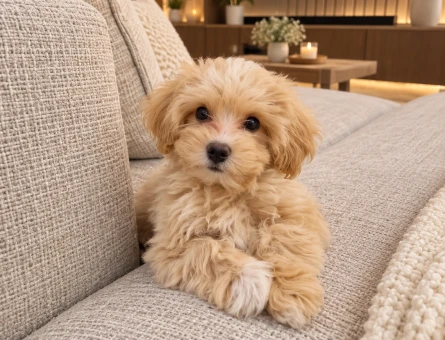 Tatlı Surat Maltipoo Yavrumuz Yeni Yuvasına Hazır - 8399