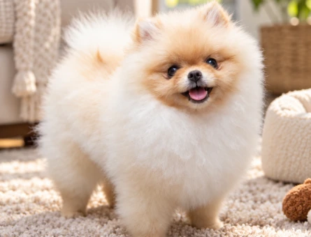 Pofuduk Pomeranian Boo Yavrumuz Ailesini Bekliyor - 8403