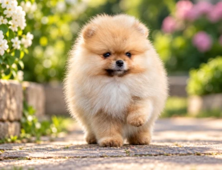 Cream Pomeranian Boo Yavrumuz Yeni Yuvasına Hazır - 8404