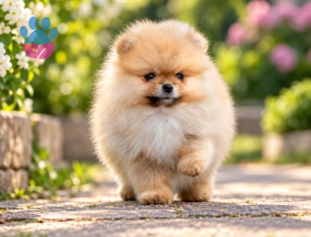 Cream Pomeranian Boo Yavrumuz Yeni Yuvasına Hazır - 8404 - Görsel 3