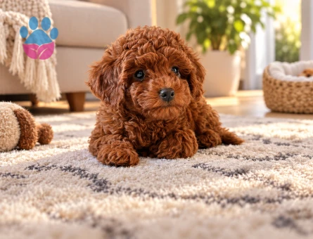 Red Toy Poodle Yavrumuz Yeni Yuvasını Arıyor - 8411 - Görsel 3