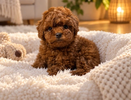 Ayıcık Surat Toy Poodle Yavrumuz - 8414