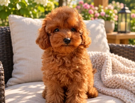 Minik Red Brown Toy Poodle Yavrumuz - 8416