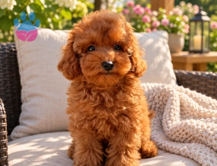Minik Red Brown Toy Poodle Yavrumuz - 8416 - Görsel 3