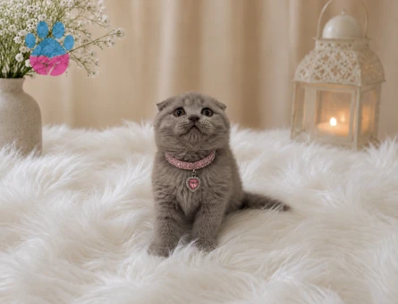 Scottish Fold Mocha Lilac Rengi Yavrumuz