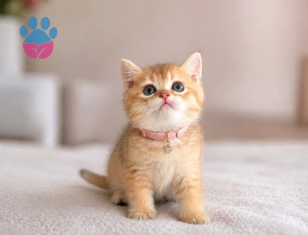 British Shorthair Golden Muhteşem Yavrumuz