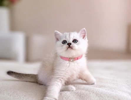 British Shorthair Silver Point Kızımız - 5228