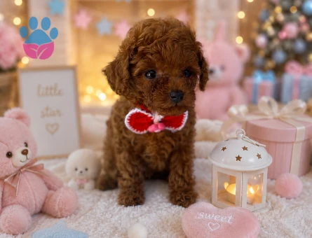 PREMİUM TOY POODLE YAVRULAR | Dişi & Erkek | Sağlık Garantili - 6923