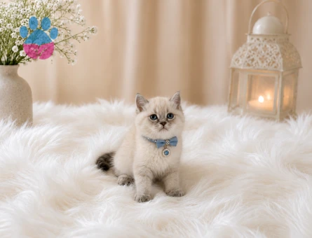 Top Kafa British Shorthair Blue Point Yakışıklımız