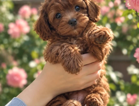 Tatlı Bakışlı Maltipoo Yavrumuza Sıcak Bir Yuva - 8804