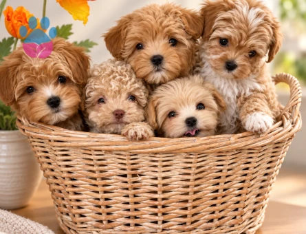 Minik Maltipoo Yavrumuz Yeni Yuvasına Hazır - 8805 - Görsel 2