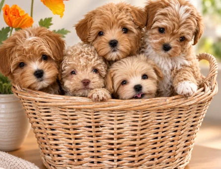 Minik Maltipoo Yavrumuz Yeni Yuvasına Hazır - 8805