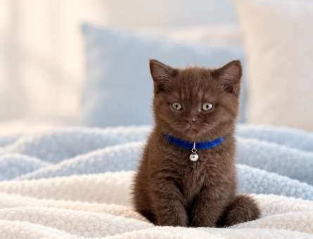 British Shorthair Çikolata Erkek Yavrumuz - 8825