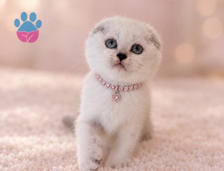 Scottish Fold Blue Point Dişi Yavrumuz - 8834 - Görsel 3
