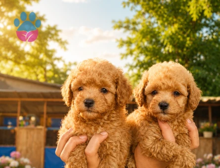 Toy poodle bebek yüzlü yavrular - 5606