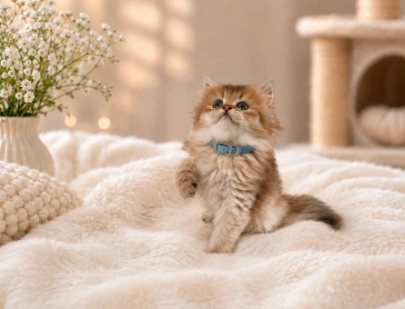 British Longhair Golden Erkek Yavrumuz - 4747