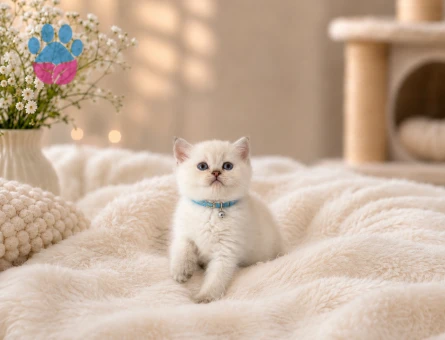 Göz Alıcı British Shorthair Golden Point Erkek