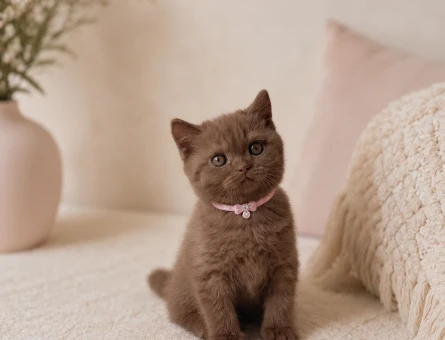 British Shorthair Cinnamon Kahverengi Dişi Nadi Renk - 4752