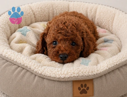 Küçük boyut poodle yavrular - 5804