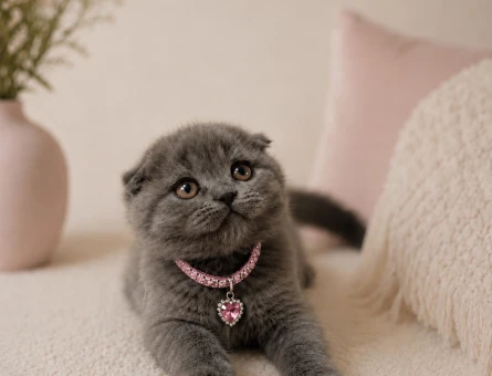 Gri Scottish Fold Dişi Yavrumuz - 4794
