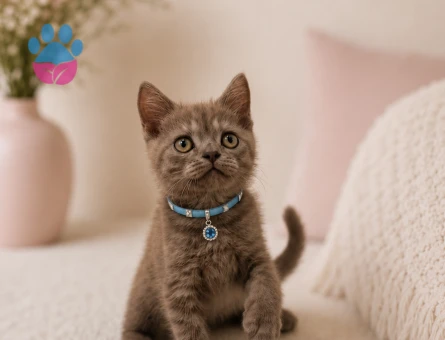 British Shorthair Çikolata Erkek Yavrumuz - 4795