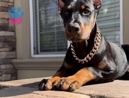 Kizil Ve Siyah Doberman Yavrularimiz - 9462 - Görsel 4