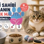 Kedi Sahibi Olmanın Aylık Maliyeti 2026 Güncel Rehber